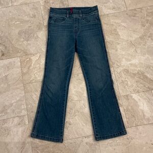 SPANX Blue Kick Flare Jeans
